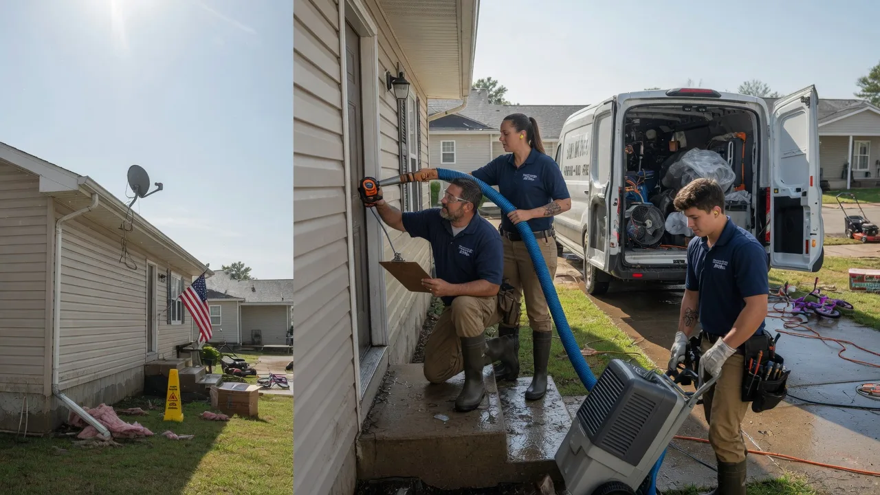 Ceiling Water Damage Restoration in Barry, IL near me